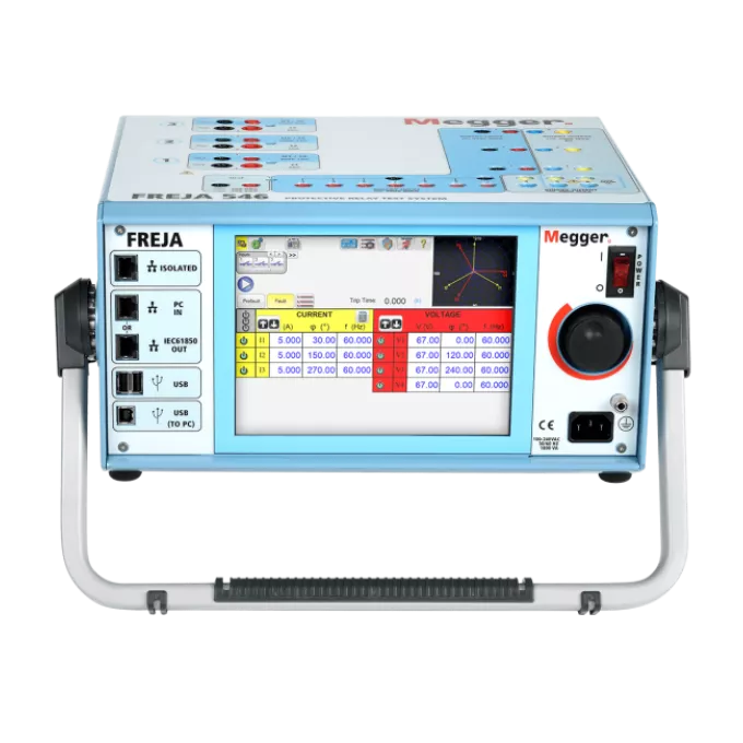 FREJA546 Relay test system