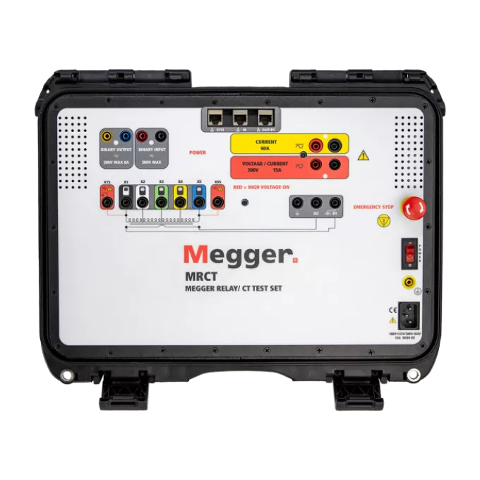 MRCT relay and current transformer test set