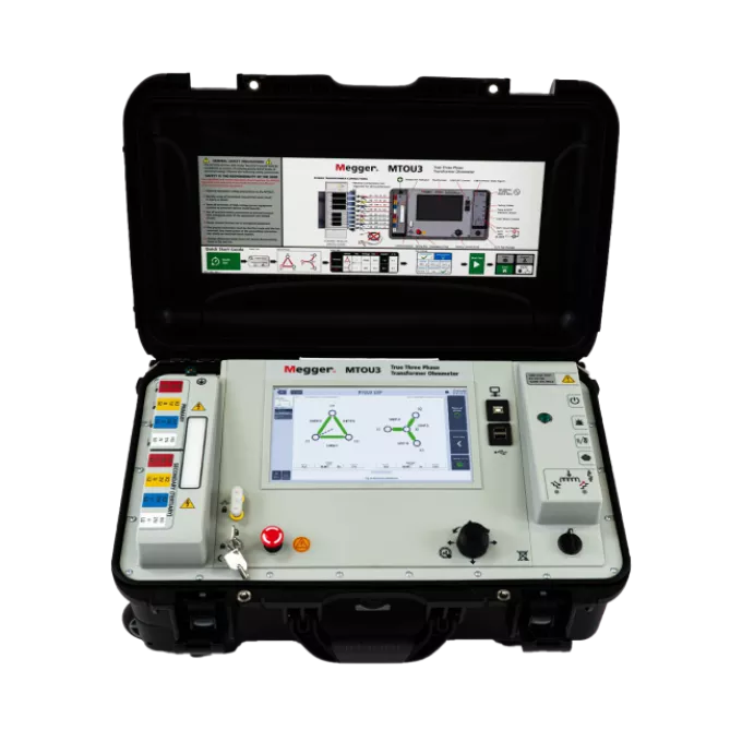 New MTOU3 three-phase winding resistance ohmmeter