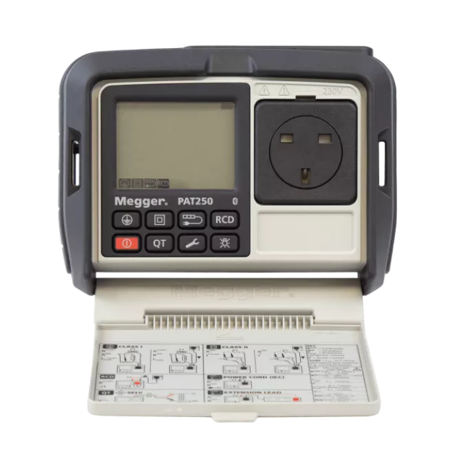 PAT250 Portable appliance testing (PAT) instrument