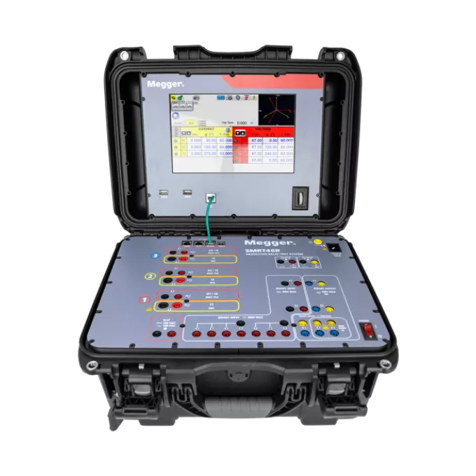 SMRT46R multi-phase relay tester