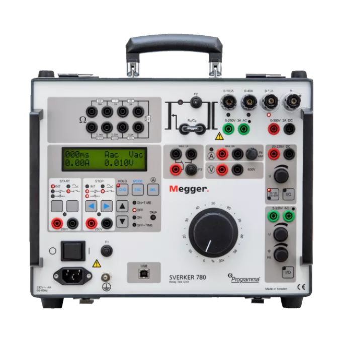 SVERKER 750/780 relay and substation test system